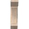 Ekena Millwork Thorton Slat Smooth Bracket w/ Offset Brace, Douglas Fir, 7 1/2"W x 18"D x 30"H BKT0806X18X30THR06SDF - alternate 2